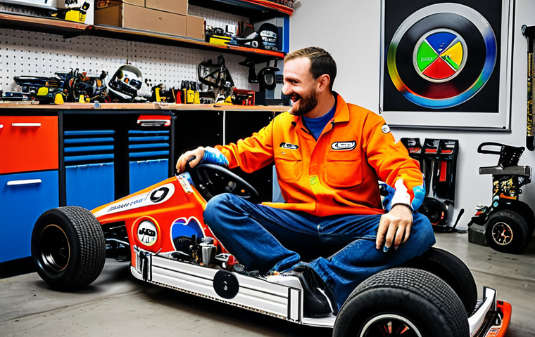 카트라이더 초보자를 위한 기본 기술 - Strategic Nitro Boost**

"A kart racer expertly uses a nitro boost on a long straightaway, leaving a...