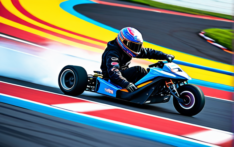 카트라이더 스피드전 전략 노트 - Kart Drifting Technique**

"KartRider racer in a dynamic drift around a colorful track corner, spark...