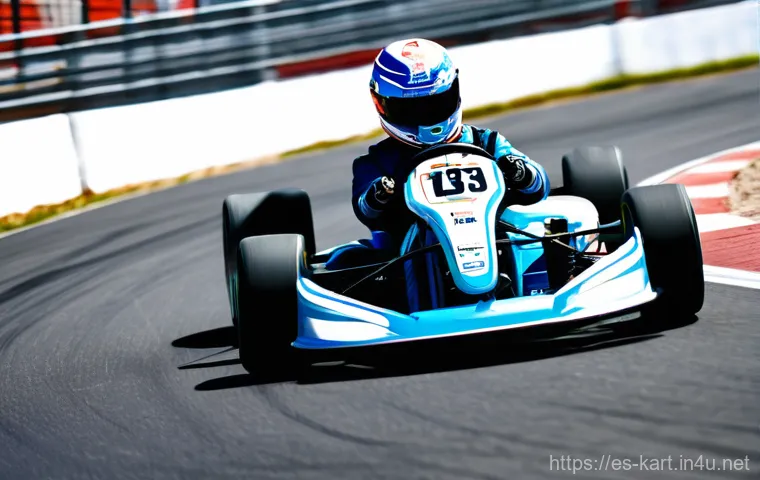 카트라이더 스피드전 플레이 분석 - **Perfect Drift and Speed Recovery:**
A professional kart racer is captured in a high-speed, per...