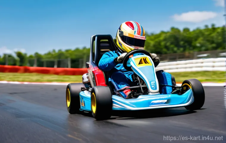 카트라이더 초보 유저의 성공 전략 - A dynamic wide shot of a futuristic racing kart, driven by a skilled young racer wearing a sleek, fu... 카트라이더 초보 유저의 성공 전략 - A dynamic wide shot of a futuristic racing kart, driven by a skilled young racer wearing a sleek, fu...