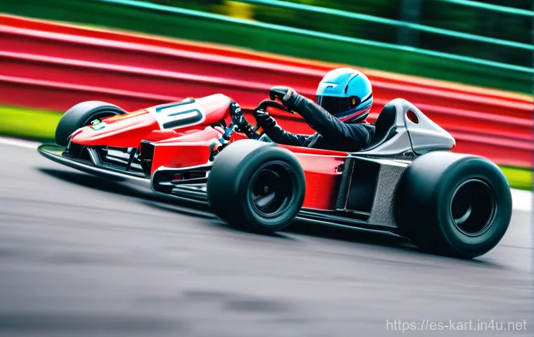 카트라이더 트랙별 카트 추천 - **Image Prompt 1: Dominating Technical Curves**
    "A dynamic, close-up shot of an agile racing kar...
