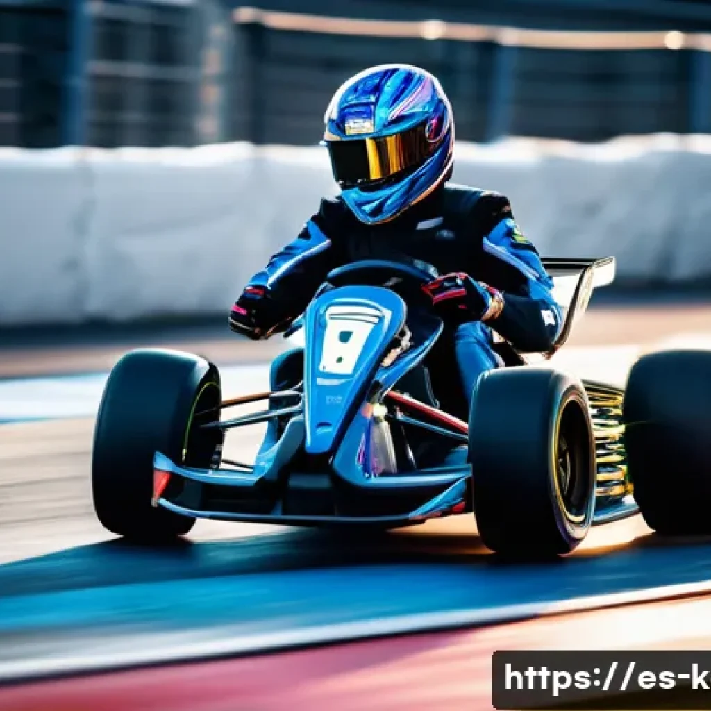 카트라이더 드리프트 전문가의 조언 - **Subject:** A dynamic, high-action shot of a KartRider Drift racer executing a flawless, continuous...